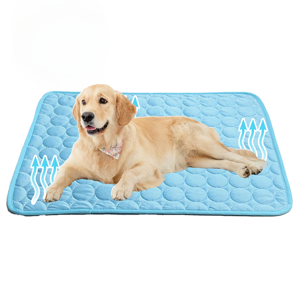 Cooling Dog Mat | Pressure-Activated Gel Pet Bed | Comfortable Portable Cooling Solution 1