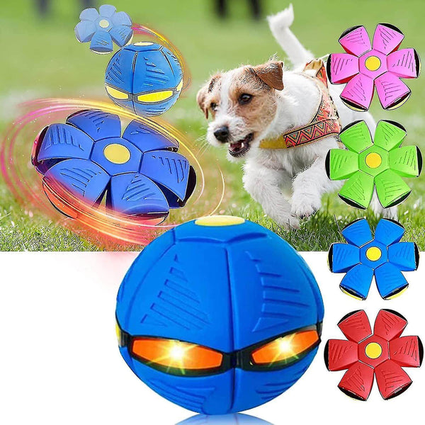 Dog Toy | Durable Interactive Flying Saucer Disc | Fun Fetch Toy for Aggressive Chewers 1