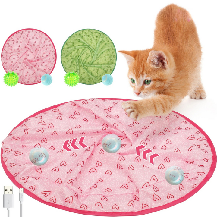 Interactive Cat Toy | Smart Rolling Ball with Engaging Features 0