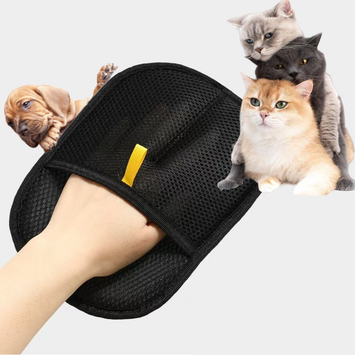 Unisex Soft Flexible Pet Grooming Gloves | Double-Sided Anti-Static Fur Remover 0