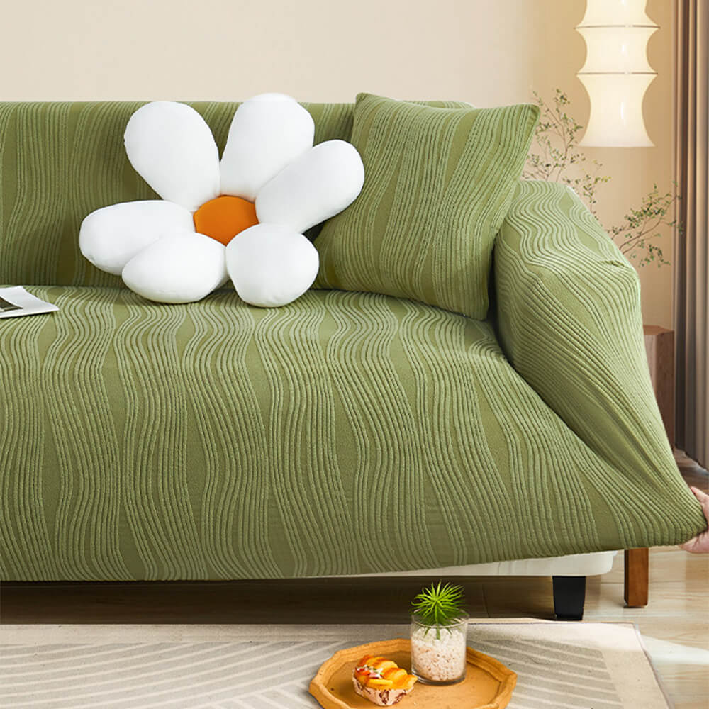 Jacquard Stretch Full-Cover Anti-scratch Ultra-Soft Couch Cover