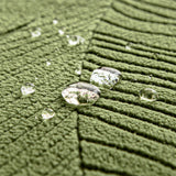 Modern Leaf Jacquard Water-Repellent Anti-Scratch Stretch Full Wrap Sectional Premium Couch Cover