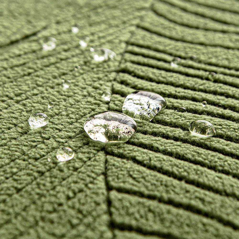 Modern Leaf Jacquard Water-Repellent Anti-Scratch Stretch Full Wrap Sectional Premium Couch Cover