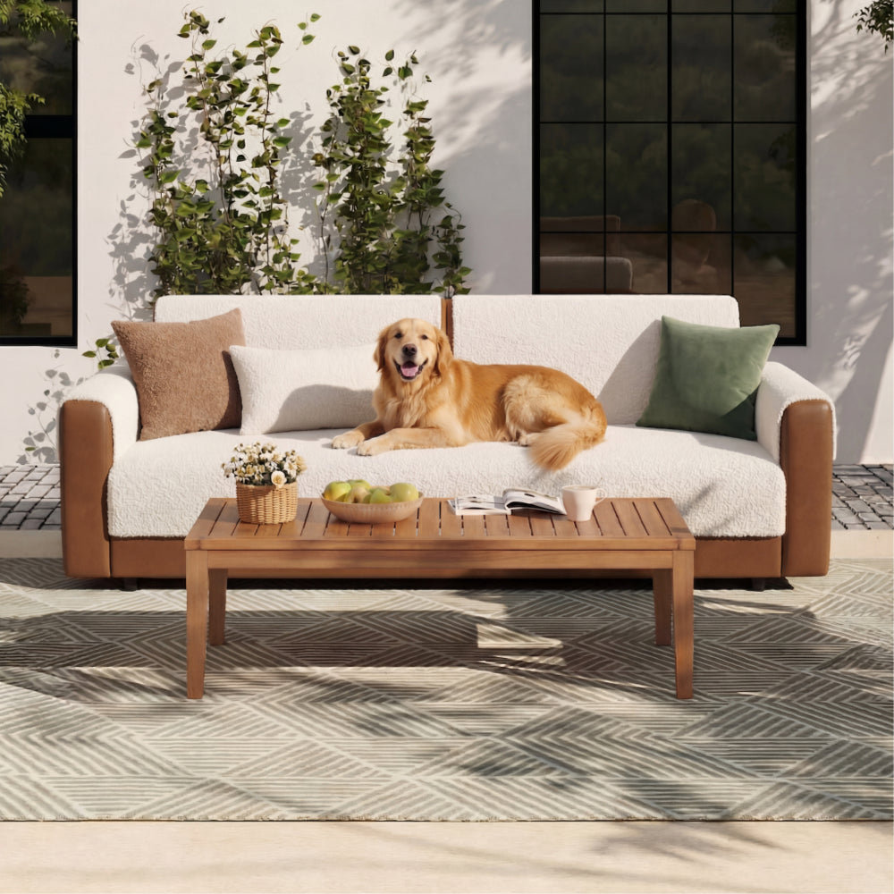 All-Season Breathable Chenille Scratch-Resistant Sofa Protection Comfy Couch Cover