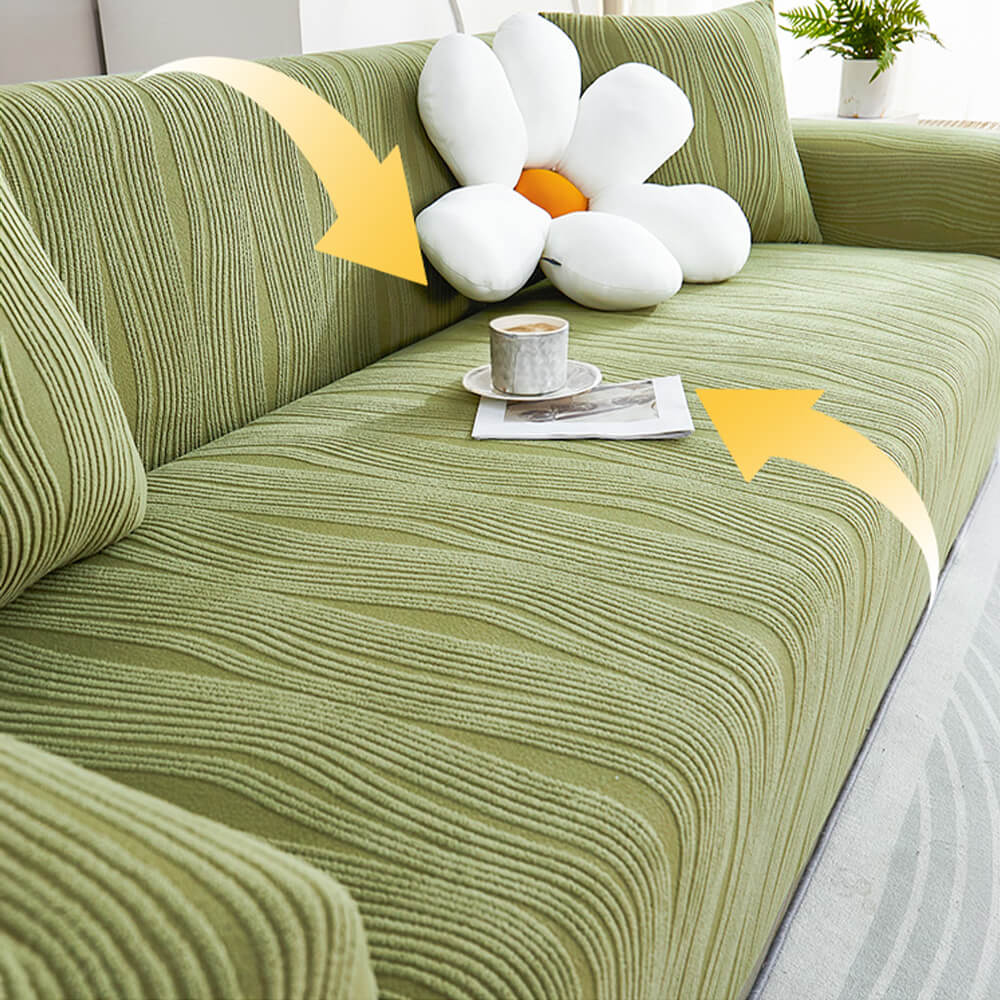 Jacquard Stretch Full-Cover Anti-scratch Ultra-Soft Couch Cover