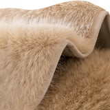 Warm Thick Faux Fur Sofa Protector Non-Slip Deluxe Couch Cover
