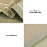 Chenille Jacquard Wide Edge Design Scratch-Resistant Luxe Couch Cover