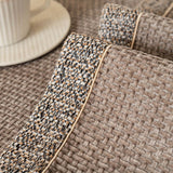 All-Season Modern Tweed Woven Chenille Anti-Slip Sleek Couch Cover
