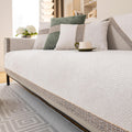 All-Season Modern Tweed Woven Chenille Anti-Slip Sleek Couch Cover