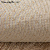 Warm Thick Faux Fur Sofa Protector Non-Slip Deluxe Couch Cover