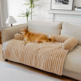 Fluffy Sofa Blanket Bolster Dog Mat Sleek Couch Cover