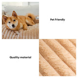 Fluffy Sofa Blanket Bolster Dog Mat Sleek Couch Cover