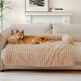 Fluffy Sofa Blanket Bolster Dog Mat Sleek Couch Cover