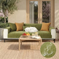 Waterproof All-season Stain-resistant Durable Outdoor Plush Couch Cover