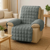 Water-resistant Fluffy Soft Furniture Protector Stretch Couch Cover-EverDry