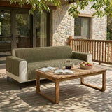 One-Piece Chenille Scratch-Resistant Durable Water-Repellent Non-Slip Stretch Couch Cover