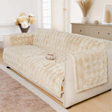 Water-resistant Fluffy Soft Furniture Protector Recliner Chair Covers Premium Couch Covers