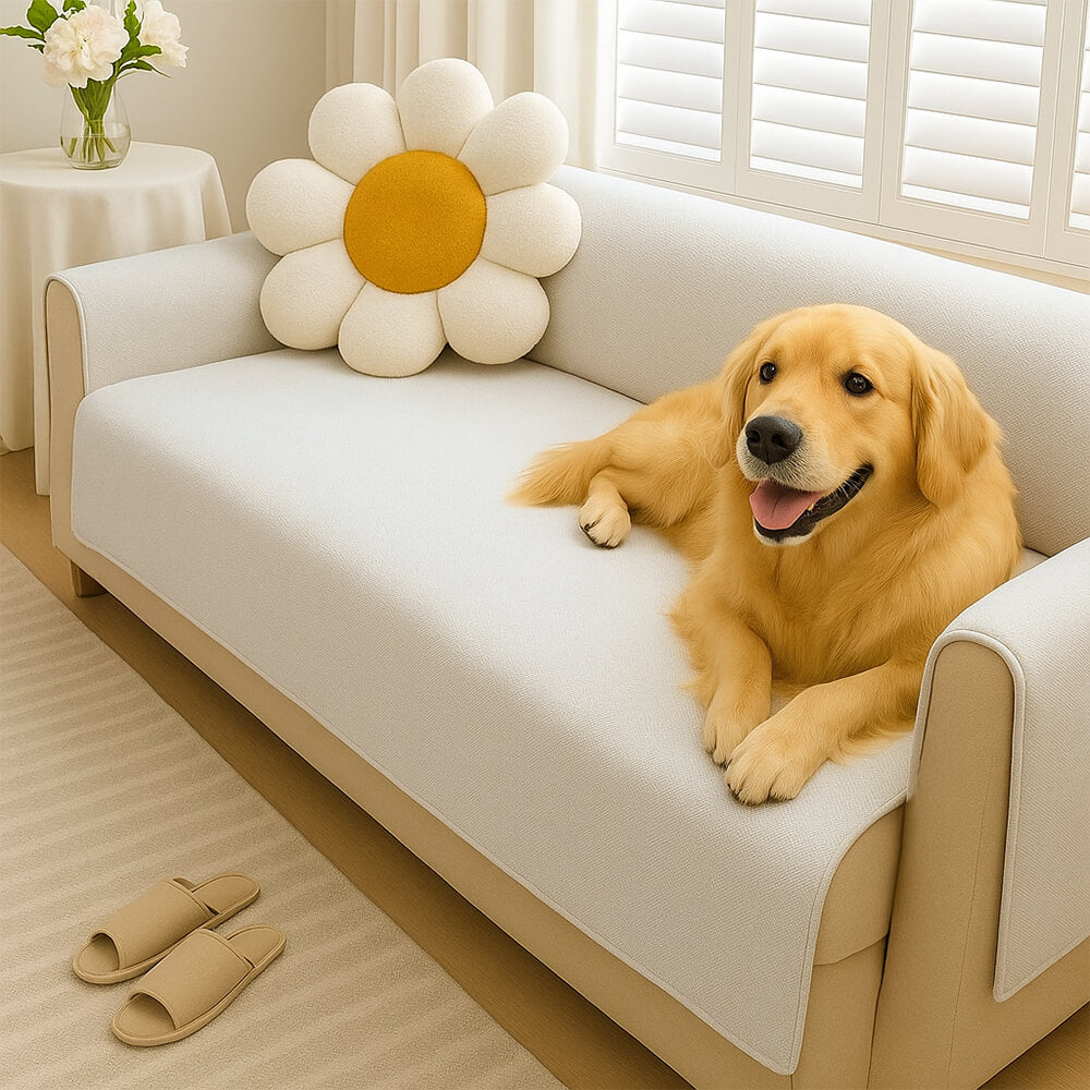 Waterproof Non-Slip Furniture Protector Pet Outdoor Silky Couch Cover-Slipsafe