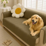 Waterproof Non-Slip Furniture Protector One-Piece Pet Comfy Couch Cover-Slipsafe