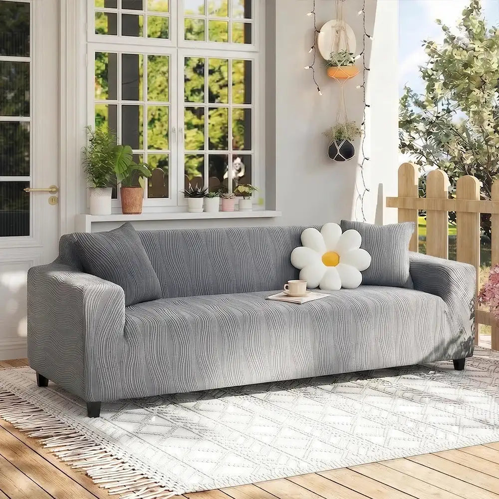 Jacquard Stretch Full-Cover Anti-scratch Ultra-Soft Couch Cover
