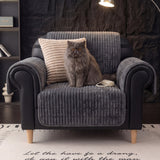 Waterproof One-Piece Cozy Flannel Sofa Protection Non-Slip Recliner Anti-Slip Couch Covers