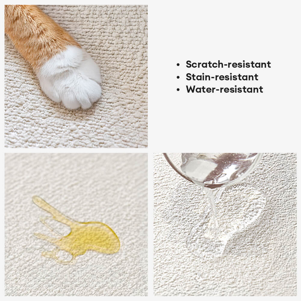Water-repellent Teddy Fleece Non-Slip Straight Stretch Couch Cover