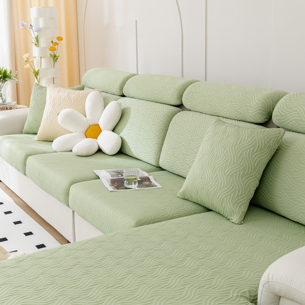 Modern Cooling Water-resistant Antifouling Stretch Magic Sectional All-Season Couch Cover
