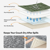 Waterproof Lazy Soft Flannel Breathable Pet Mat Non-slip Premium Couch Cover