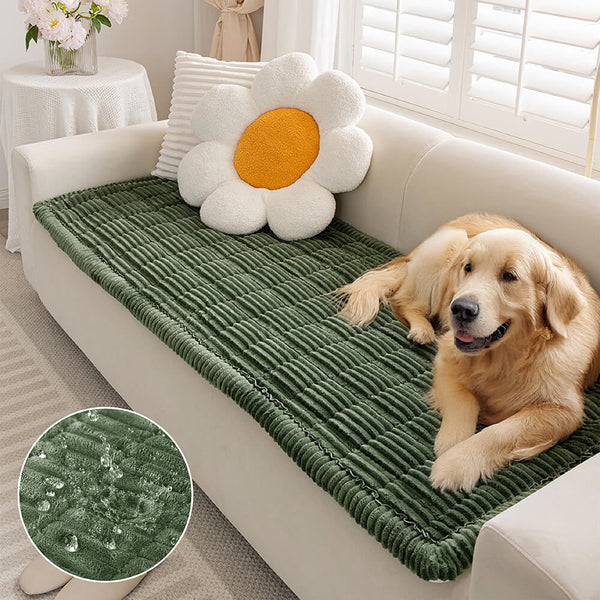 Waterproof Lazy Soft Flannel Breathable Pet Mat Non-slip Premium Couch Cover