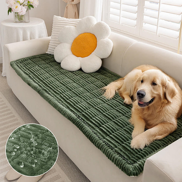 Waterproof Lazy Soft Flannel Breathable Pet Mat Non-slip Premium Couch Cover