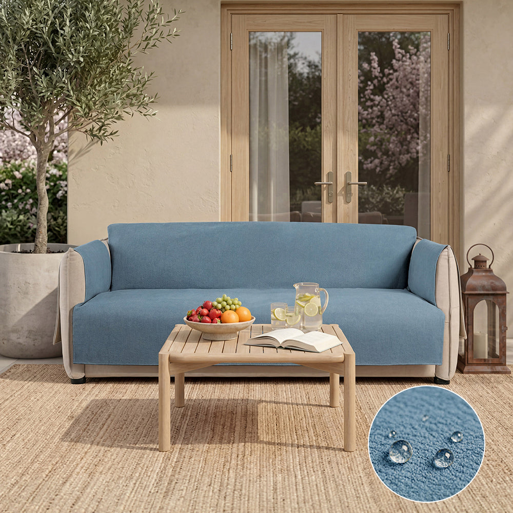 Waterproof Non-Slip Furniture Protector Pet Outdoor Silky Couch Cover-Slipsafe