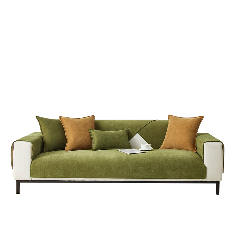 Waterproof All-season Stain-resistant Durable Outdoor Plush Couch Cover