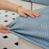 Modern Cooling Water-resistant Antifouling Stretch Magic Sectional All-Season Couch Cover