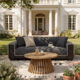 Waterproof One-Piece Cozy Flannel Sofa Protection Non-Slip Outdoor Silky Couch Cover