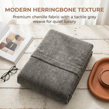 Herringbone Full Coverage Scratch-Resistant Sofa Protection Magic Stretch Cozy Couch Cover