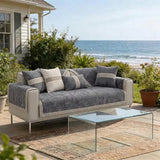 All-Season Modern Tweed Woven Chenille Anti-Slip Sleek Couch Cover
