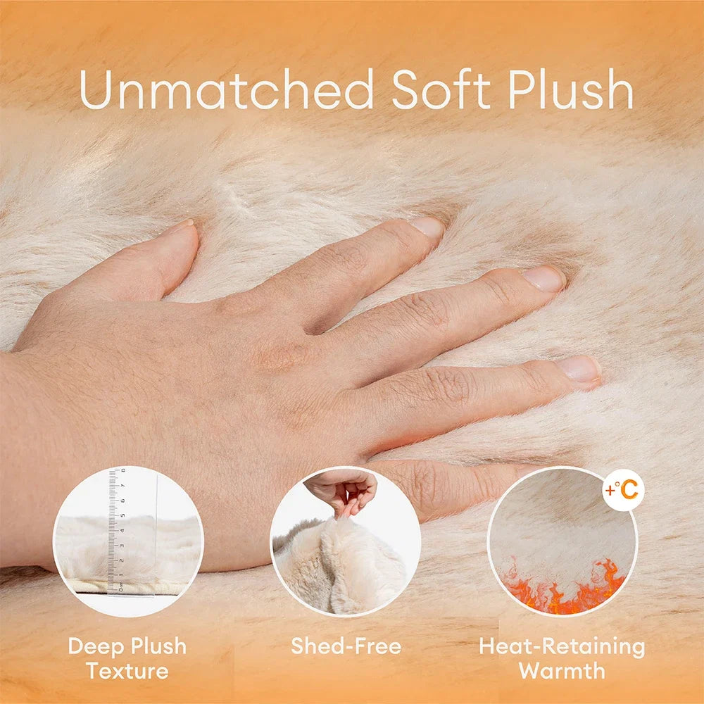 Water-resistant Fluffy Soft Furniture Protector Stretch Couch Cover-EverDry