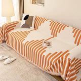 All-seasons Chenille Fabric Double-sided Anti-scratch Home Decoration Stretch Couch Cover
