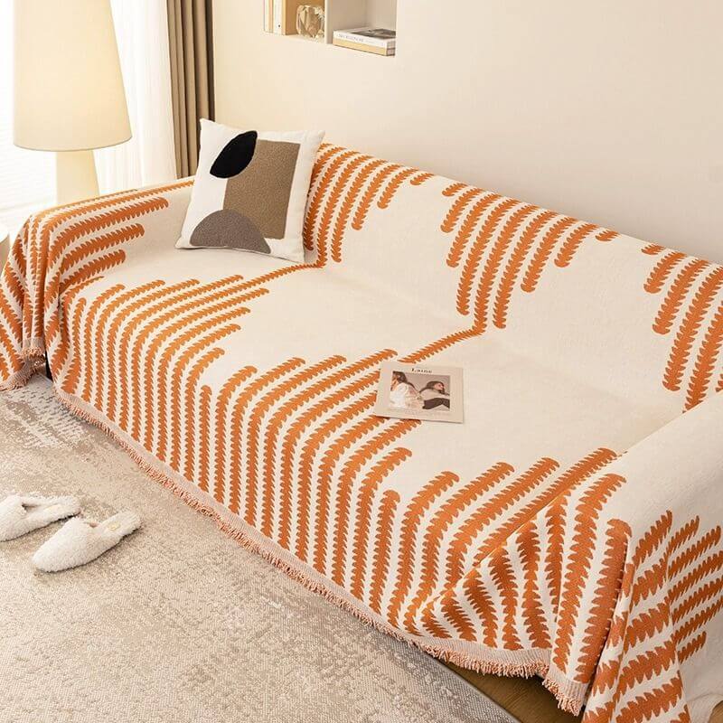 All-seasons Chenille Fabric Double-sided Anti-scratch Home Decoration Stretch Couch Cover