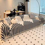 All-seasons Chenille Fabric Double-sided Anti-scratch Home Decoration Stretch Couch Cover