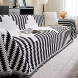 All-seasons Chenille Fabric Double-sided Anti-scratch Home Decoration Stretch Couch Cover