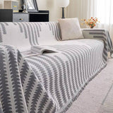 All-seasons Chenille Fabric Double-sided Anti-scratch Home Decoration Stretch Couch Cover