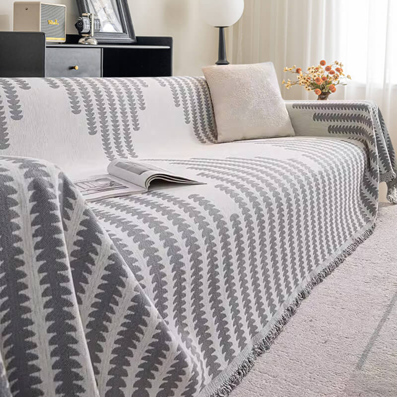 All-seasons Chenille Fabric Double-sided Anti-scratch Home Decoration Stretch Couch Cover