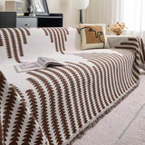 All-seasons Chenille Fabric Double-sided Anti-scratch Home Decoration Stretch Couch Cover