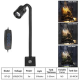 Aquarium LED Light | Adjustable Brightness and Color Modes | Compact Design 7