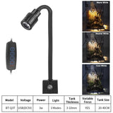 Aquarium LED Light | Adjustable Brightness and Color Modes | Compact Design 8