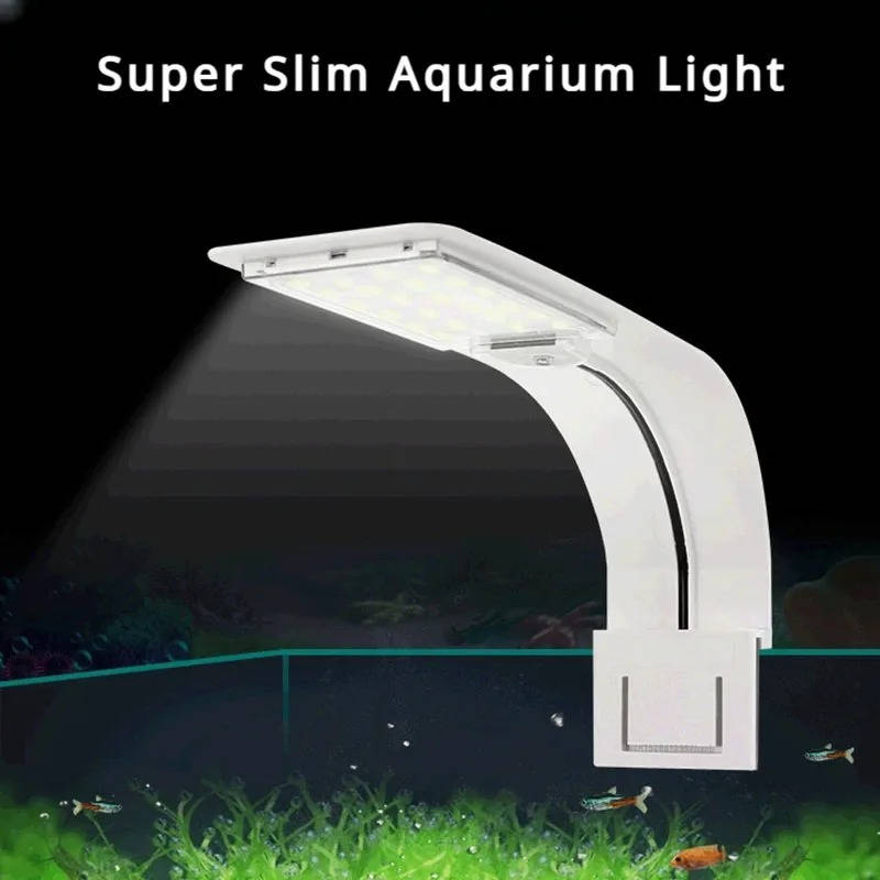 Aquarium Light | Super Slim LED Light for Aquatic Plants | Bright and Energy Efficient 2