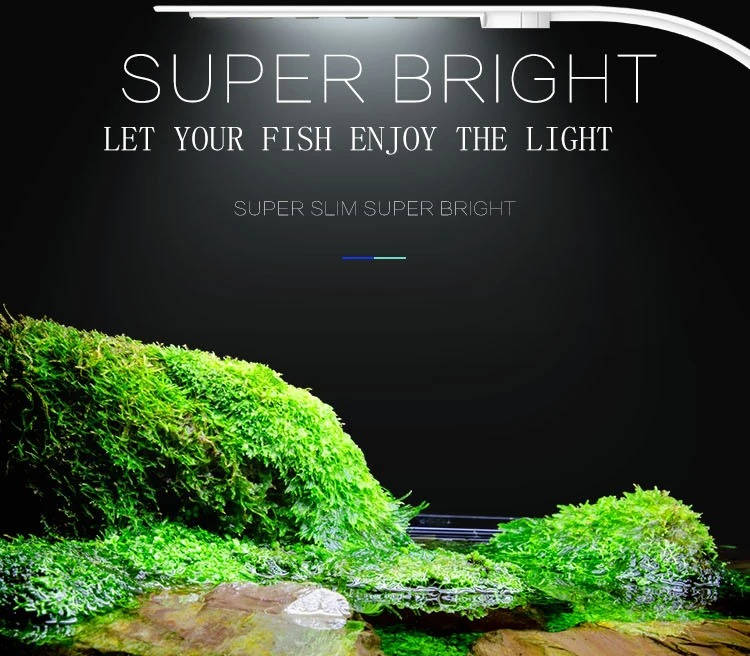 Aquarium Light | Super Slim LED Light for Aquatic Plants | Bright and Energy Efficient 3