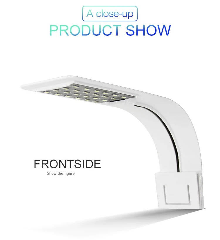 Aquarium Light | Super Slim LED Light for Aquatic Plants | Bright and Energy Efficient 8