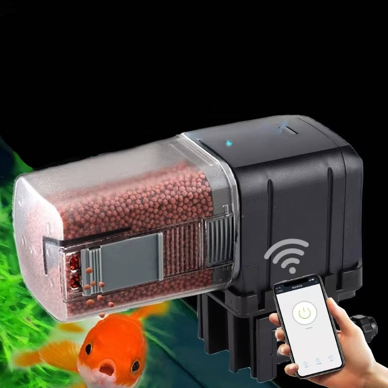 Automatic Fish Feeder | Smart WiFi-Controlled Device with Voice Command 0